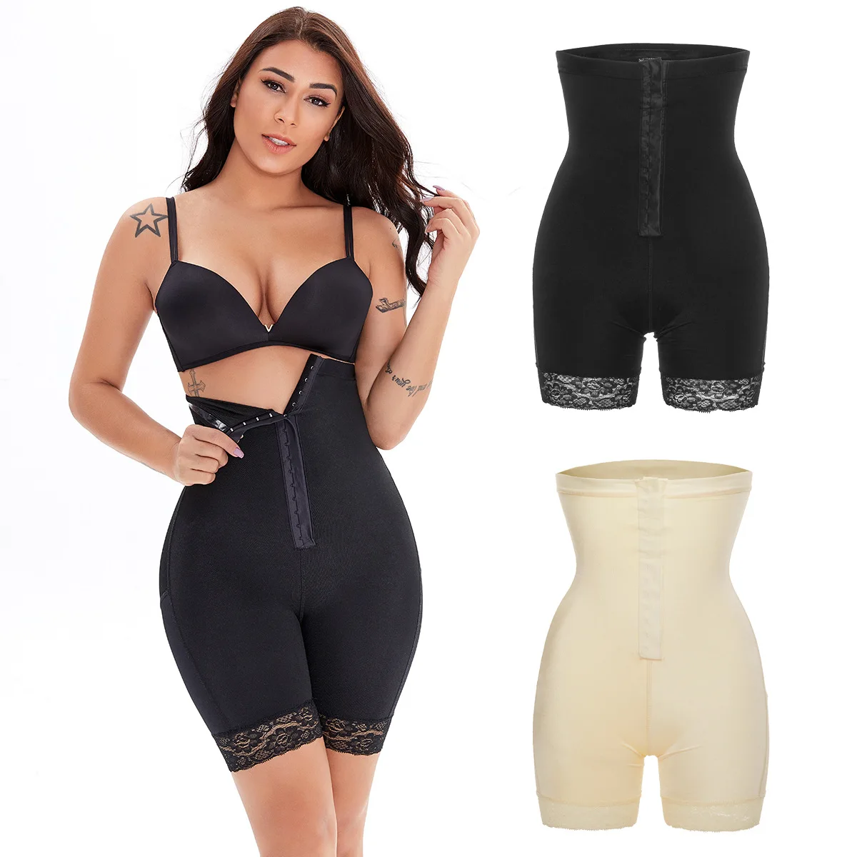 

2021 High Quality Fajas Colombianas Post Surgery Girdle Body Shaper for Women, Customized colors