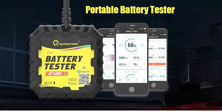 12v digital car battery load capacity internal resistance indicator checker battery tester