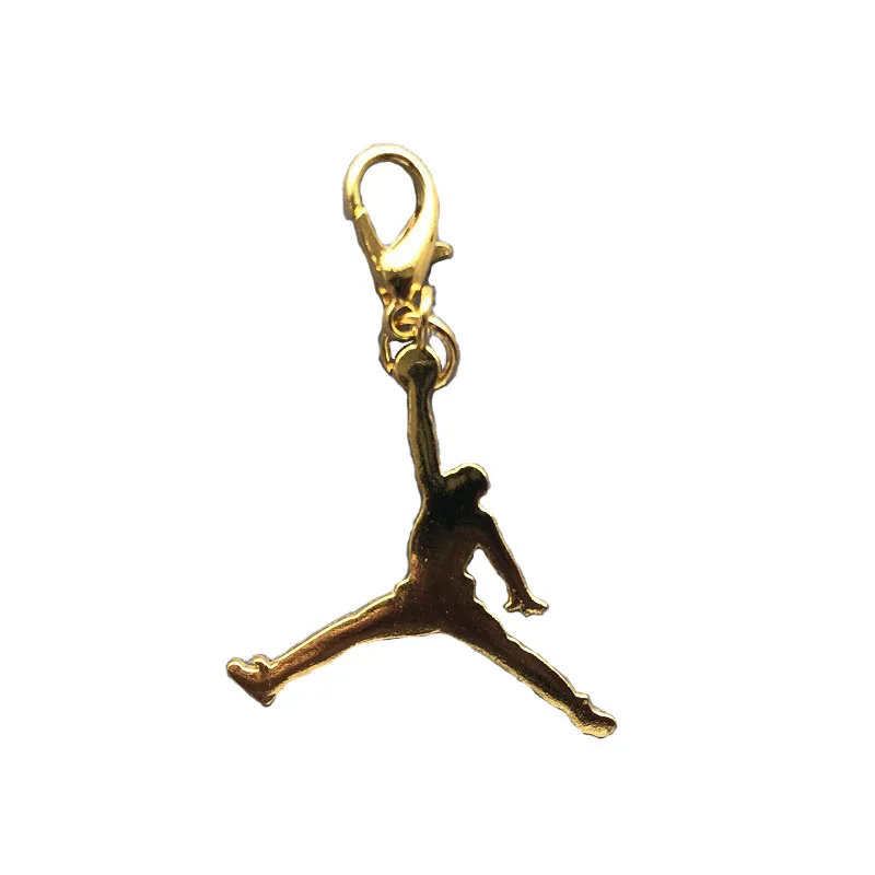 

Sneaker metal lace lock blank logo custom shoelace charms fashion jewelry gold plating, Customized