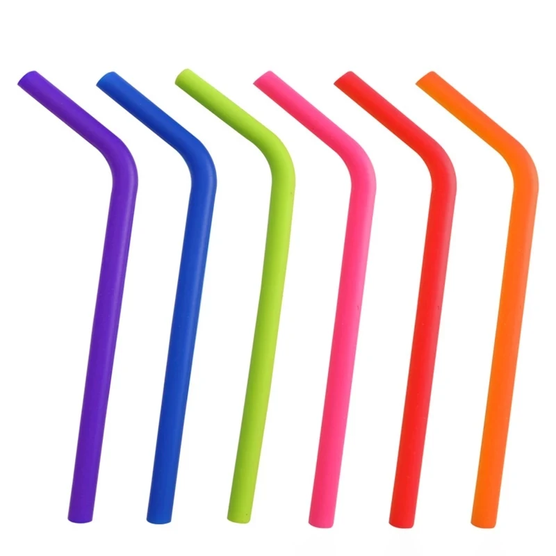 

New Product Ideas Portable Eco Friendly Collapsible Silicone Drinking Reusable Straw Supplier, Customized color