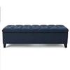 fabric storage bench with cushion simple chairstorage racks design living room upholstered bed end bench