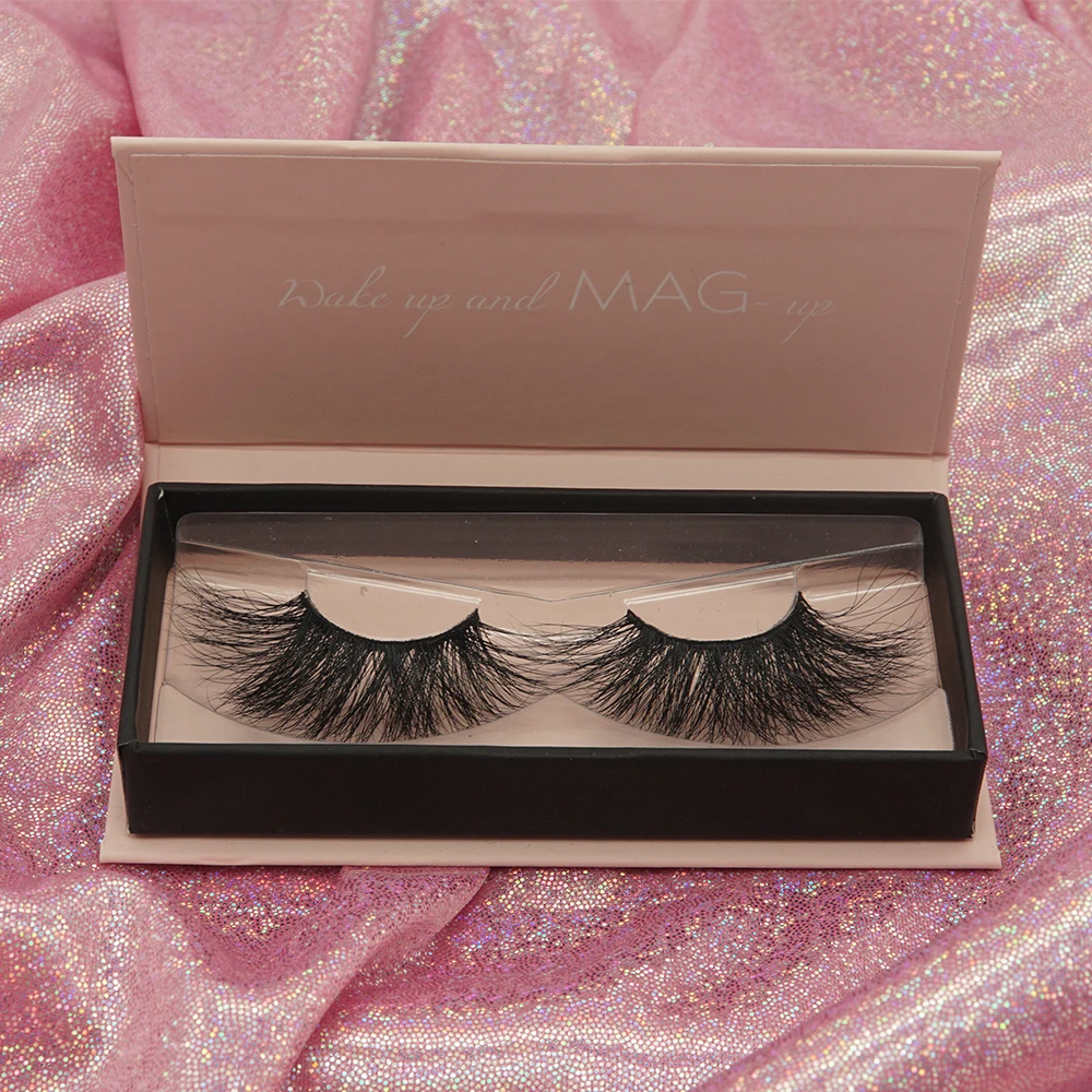 

Free Sample Extra Long Luxury 25mm fluffy mink eyelashes