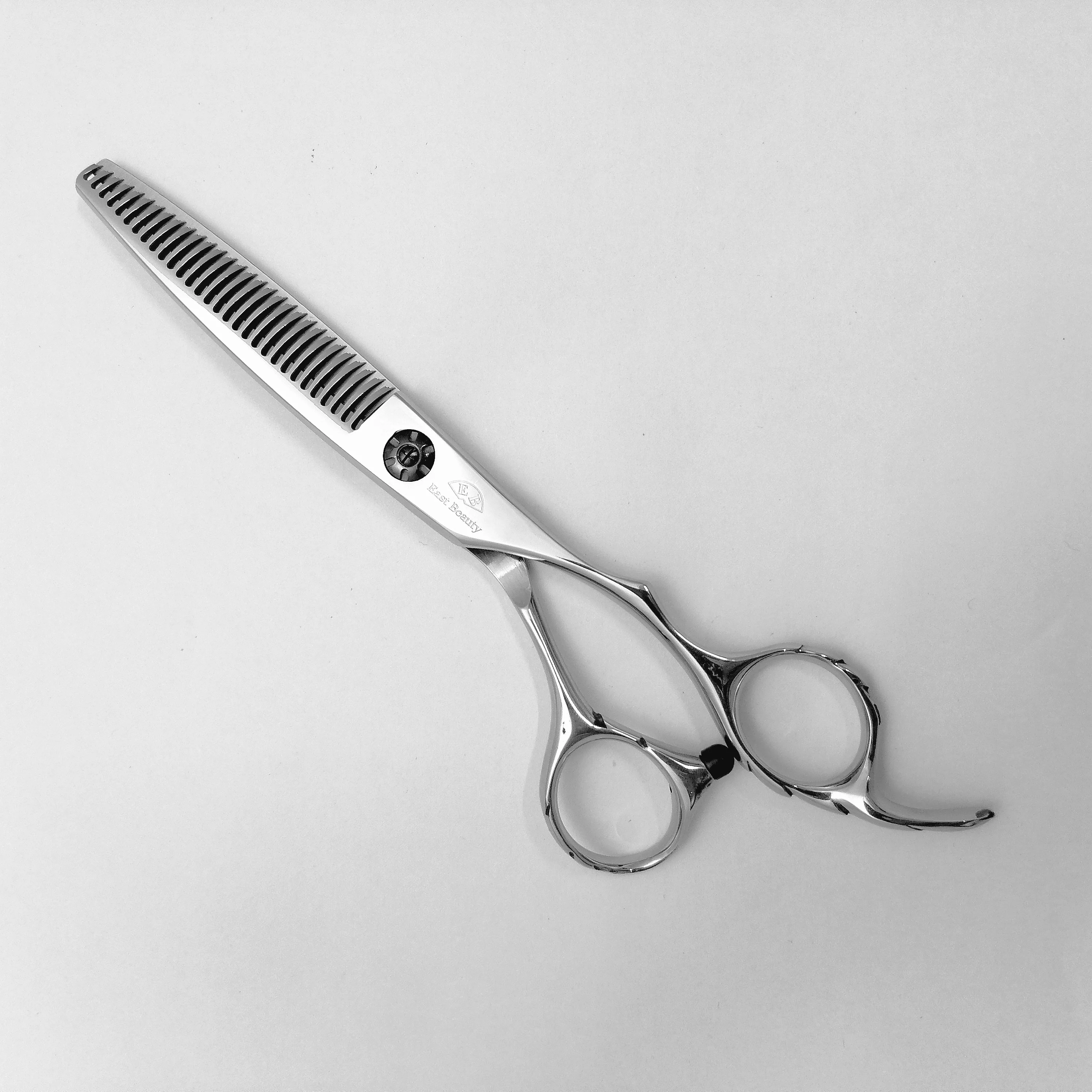 

Oriental hairdressers professional hair thinning hair haircut tool barber cutting hair scissors, Silver