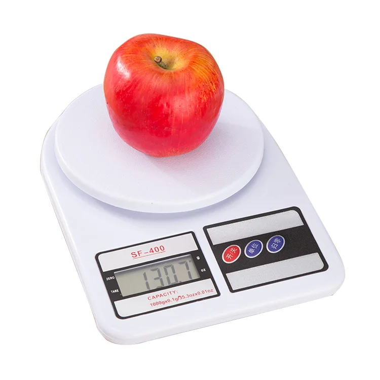 

Wholesale Accurate Household Electronic Digital Food Diet Weighing Kitchen Scale, White