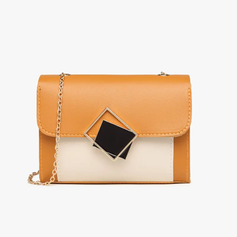

BSCI factory custom fashion promotional designer for women ladies shoulder women bags, Brown