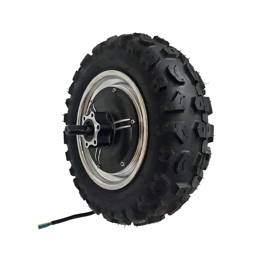 

Off road Rough Tyre 11 inch 48V 1000W 1500W Electric Gearless Hub Motor 60km/h