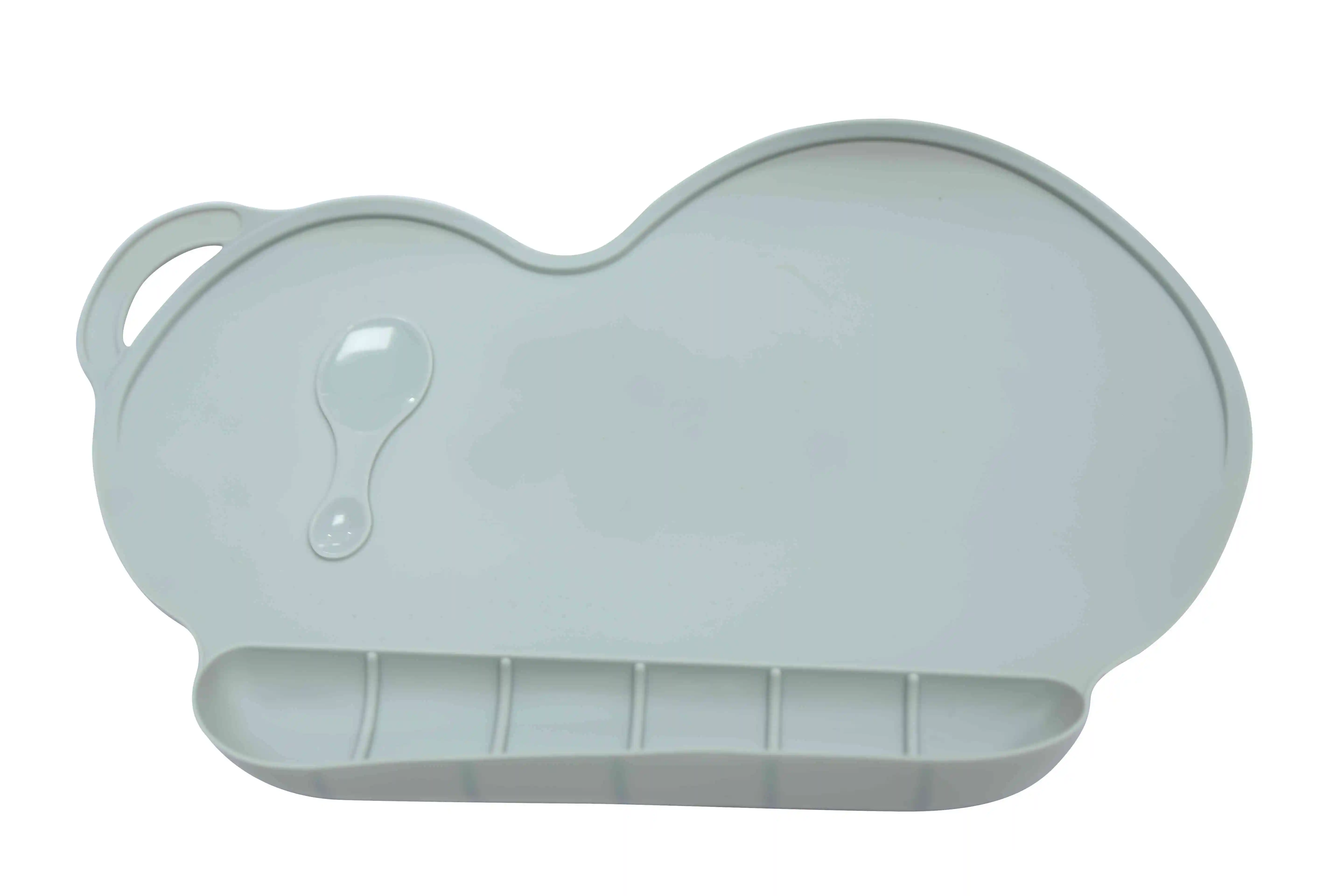 Bpa Free Toddler Silicone Mat Non Slip And Washable Kids Eating