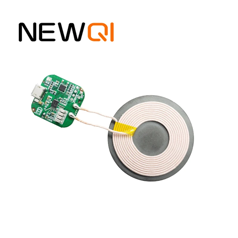 

NEWQI portfolio of Qi-certified wireless power transmitter and receiver solutions, Black