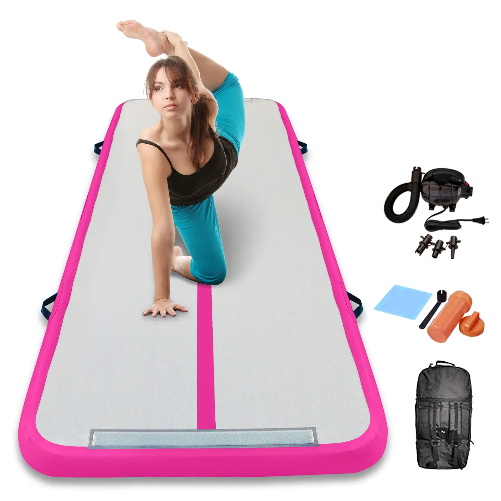 

china manufacturer inflatable gymnastics mats for exercise