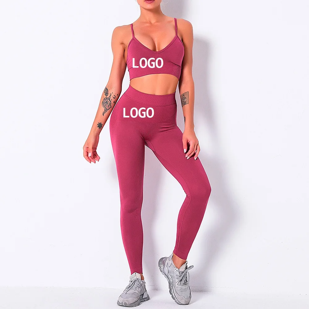 

New Arrival Active Wear Sets Yoga Set 2021 Sports bra and Yoga Pants Leggings Yoga Sets Fitness Women