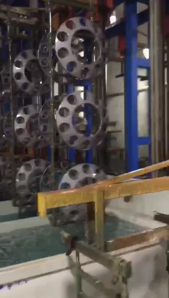 Chrome Abs 33 Mm Threadon Spiked Axle Cover Combo Kit With Removable