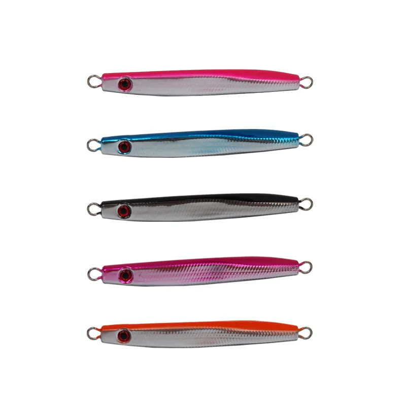 

HAWKLURE sea fishing metal jig S shape 40g 60g 80g 100g 120g trolling jigging metal lure