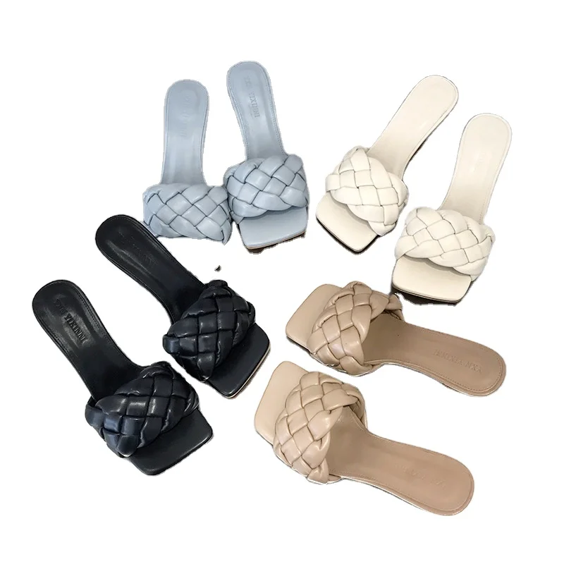 

womens High heel fashion sandals for women Summer hot slippers 2021 new stye womens shoes