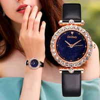 

Simple Women Leather Quartz Watch Casual Vintage Leather Band 2019 Fashion Design Luxury Women's Luxury Clock Female Watches