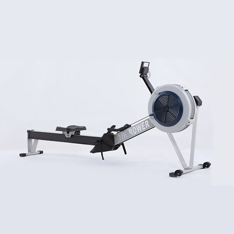 

2021 popular Wind resistance rowing machine gym commercial sports fitness equipment household folding adjustment air rower