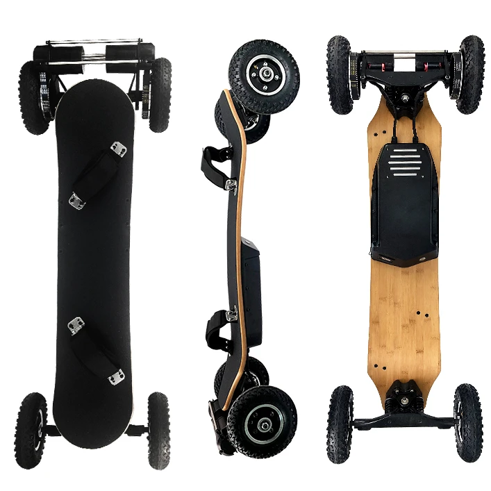 

Dual Motor Electric Skateboard With Remote Controller With Off Road Electric Skateboard