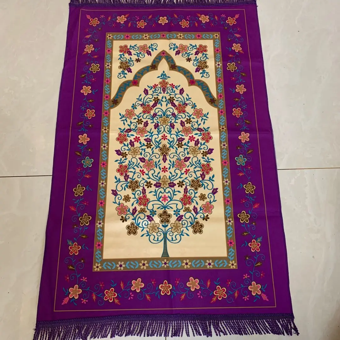 Wholesale Prayer Mat Muslim Prayer Rug,With Compass Pocket Sized Carry