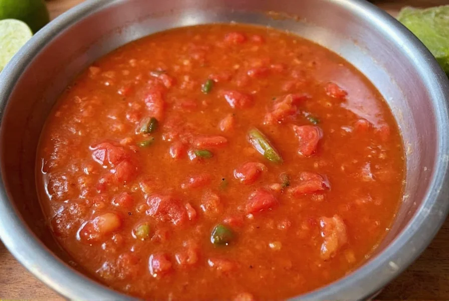 Red Chili Tomatillo Salsa: Recipe & Flavor Guide