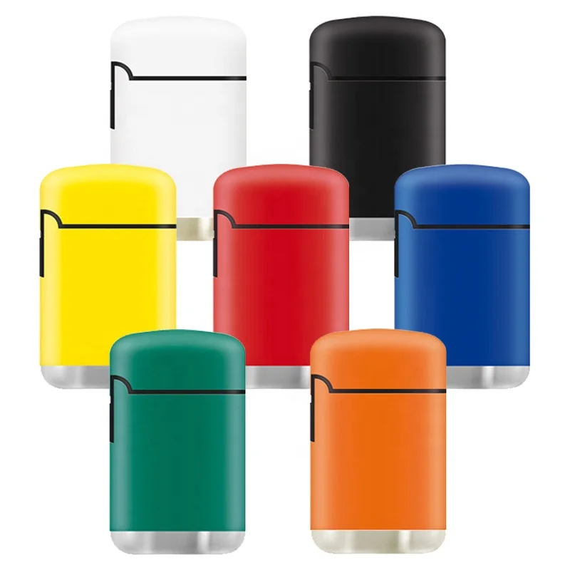 
ZENGAZ ISO9994 Piezo Ignition Windproof Gas Refill China Custom Logo Printed Jet Flame Cigarette Lighter 