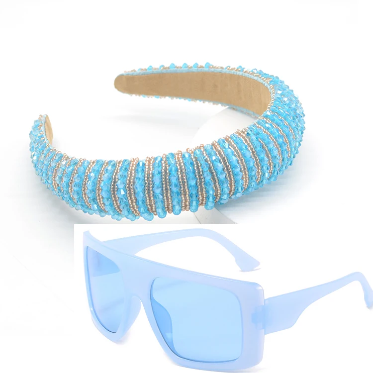 

Hot Sale Cheap Sunglasses and Headband Matching Shades Head Band Set