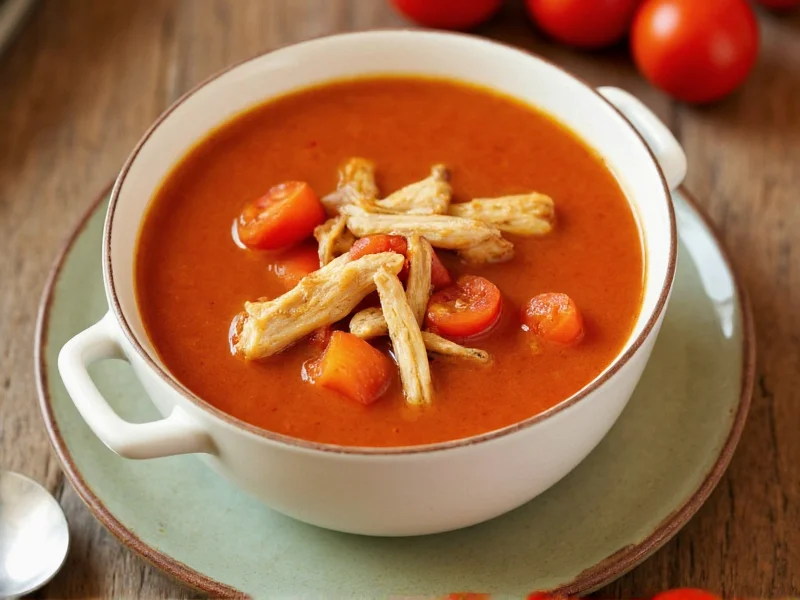 Classic Chicken & Tomato Soup Recipe: Comfort in a Bowl
