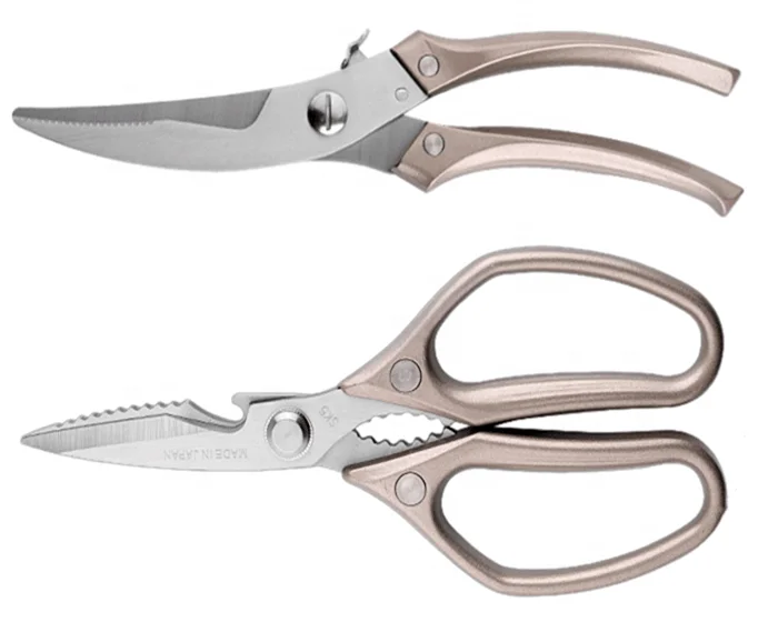 

Patent Item Stainless Steel 3CR14 Chicken Bone Scissor with Aluminum Alloy Handle for Kitchen Use