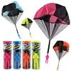 E0216 Children's Educational Toys Parachute with Figure Soldier Outdoor Fun Play Game Kids Hand Throwing Toys
