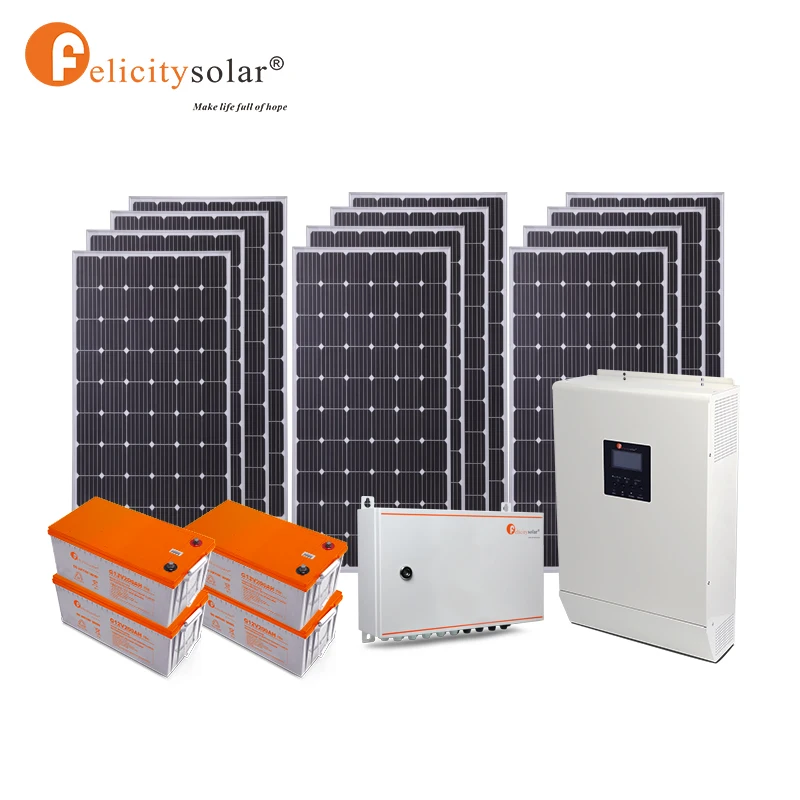 
Factory price 5000w solar systems off grid complete hybrid solar system 5kw solar power kit price 
