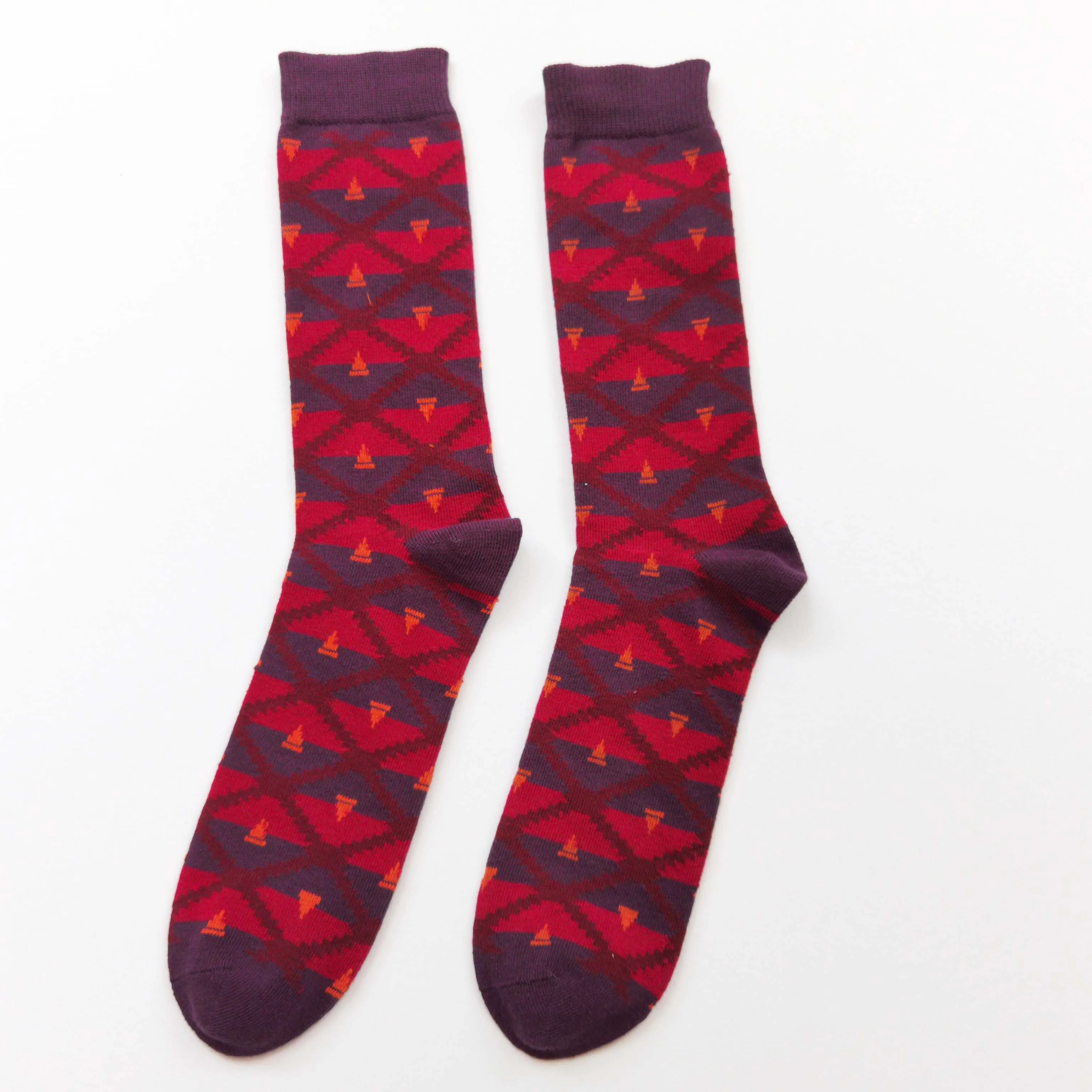 

Socks Factory Winter Knitting Women Mid-Calf Socks, Custom color