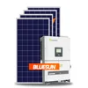 Bluesun ground mounting grid-tie 40kva solar power system 40kw 50kw solar full system