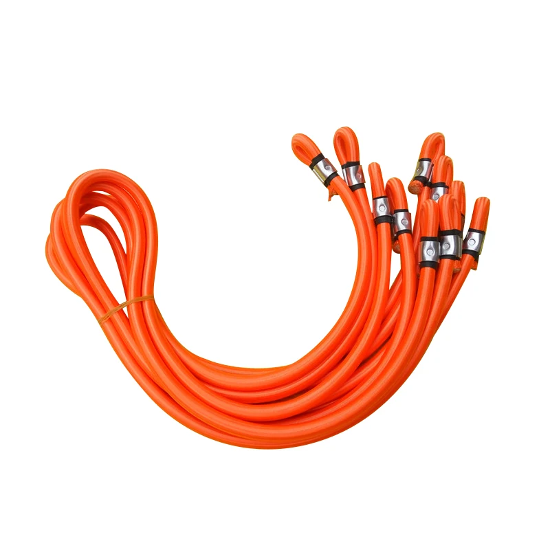 2mm 3mm 4mm 5mm 10mm 18mm Round Elastic Bungee Rope Cords Bungee Jumping Accessories
