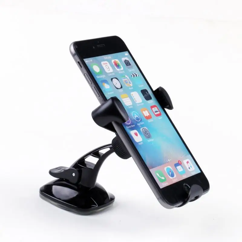

Phone holder telescopic TOL47 car dashboard phone holder, Black