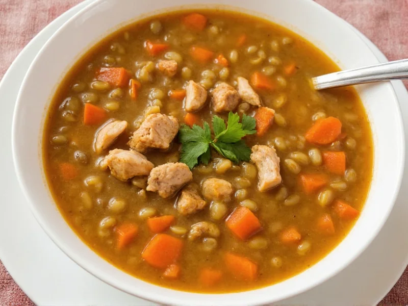 Perfect Chicken Lentil Soup Recipe & Nutrition Guide