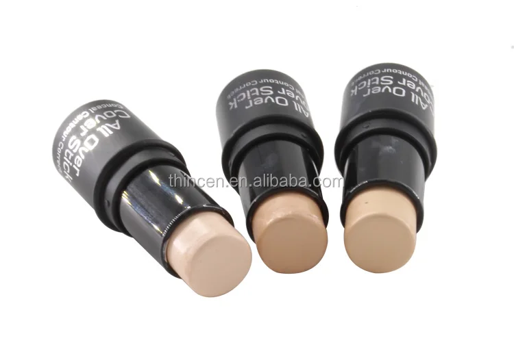 Long Lasting Waterproof 3 Colors Strong Coverage Stick Type Face Makeup Unisex Concealer Cosmetics