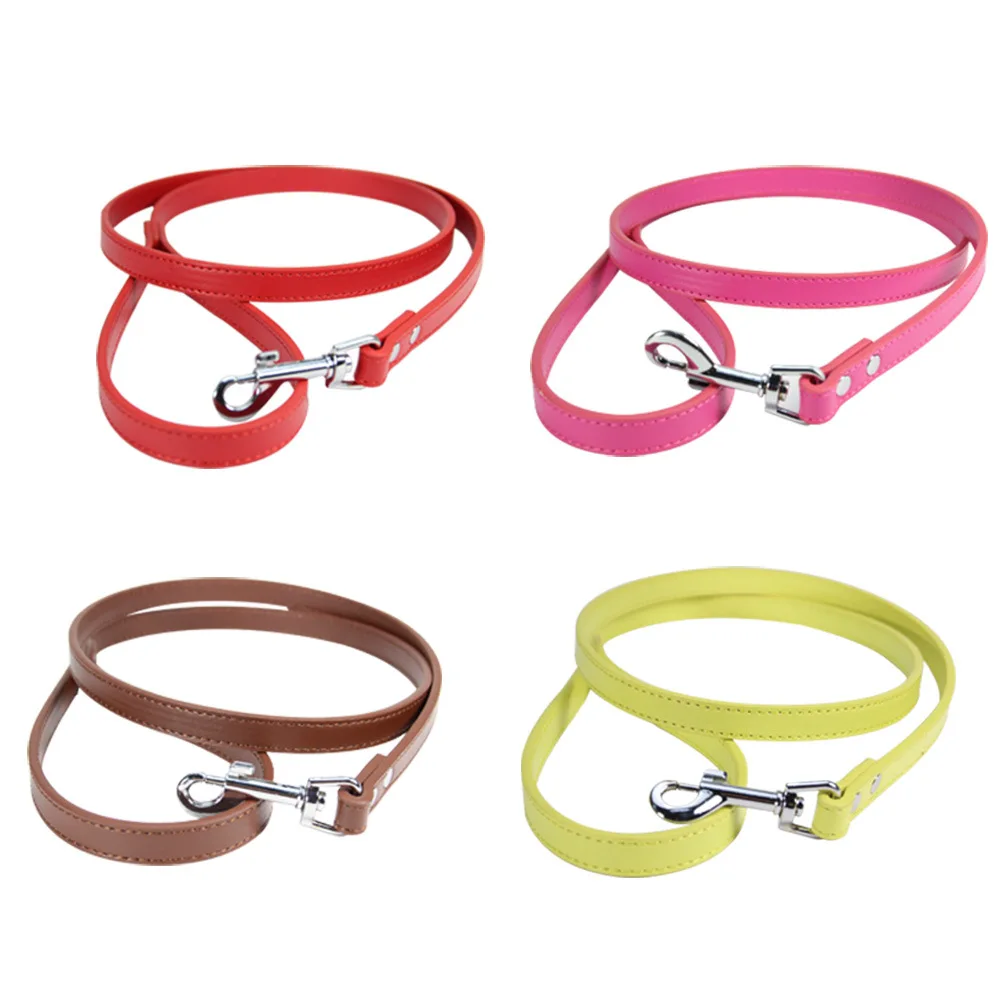 

Wholesale Custom Heavy Duty Strong Durable Multi-Colored PU Dog Leash