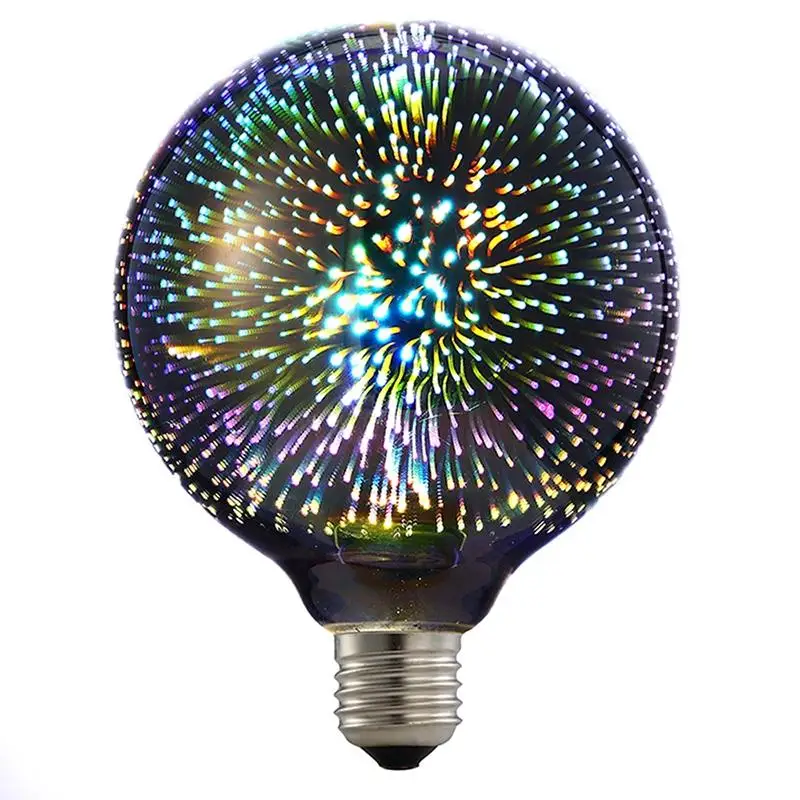 Party 3D Star led filament edison bulb E27 cheap led decoration light filament bulb
