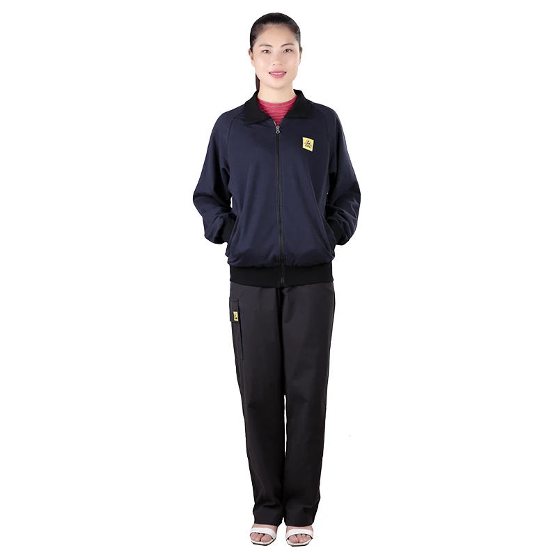 Antistatic winter thick  esd cleanroom  fleece  jacket  