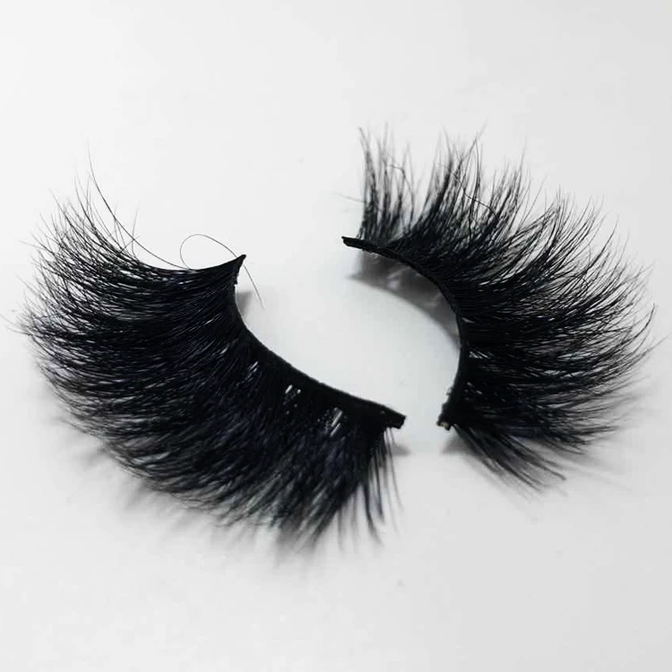 

20mm001 Fashion 100% 3D Real Eyelashes Mink Eyelash Private, Black and colorful