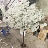 artificial cherry blossom tree with green leaves, tree centerpieces, decoration stand wedding tree