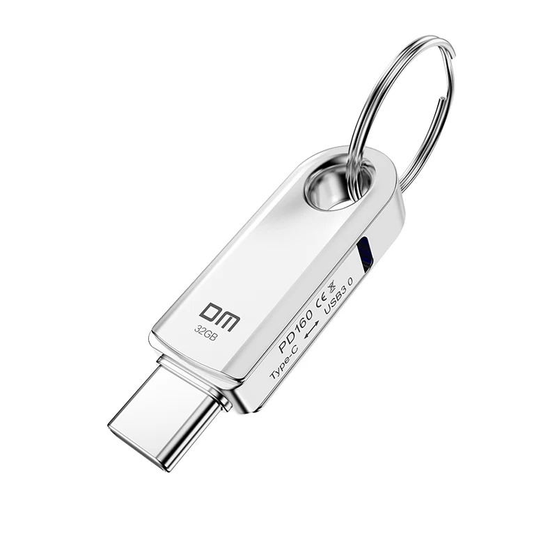 

DM Newest Type C USB3.0 Flash Drive Dual Plug Rotary USB Flash Memory Stick U Disk