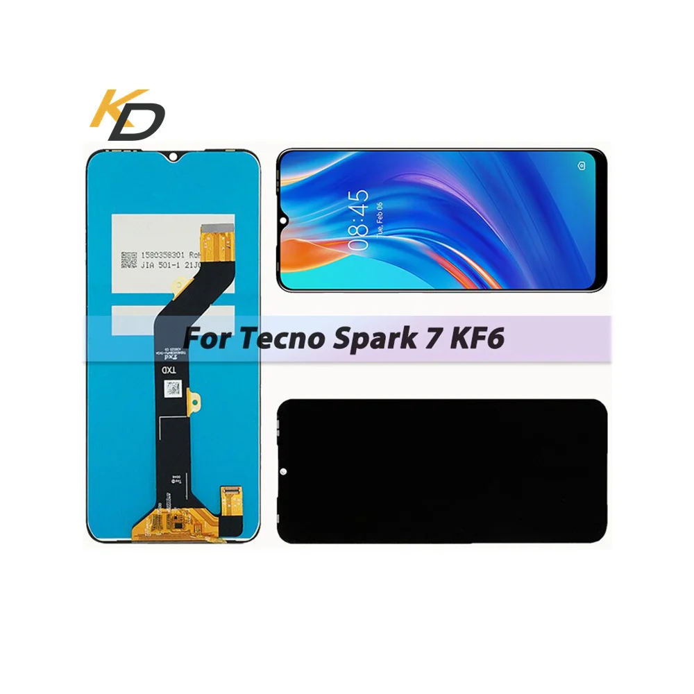 

Phone Lcds For Techno Spark 4 Spark 7 KF6 Screen Display For Tecno Spark 4 AIR KC6 Lcd