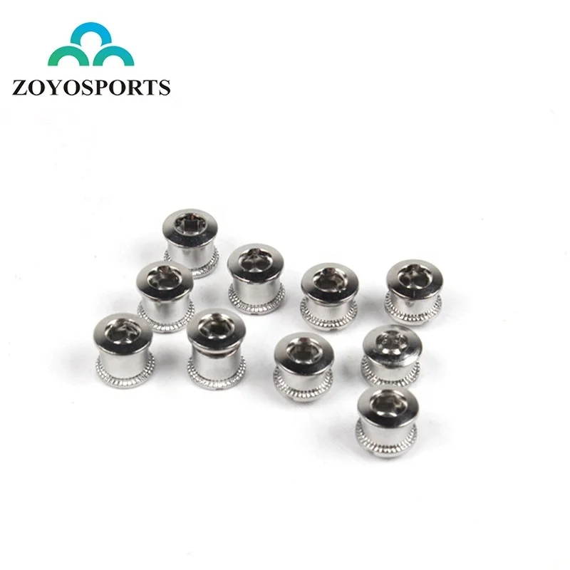 

In stock Single or Double-disc Steel CHAIN RING BOLTS plate snail crankset screw Bicycle Wheel Bolt Road MTB Bike Disc Screws