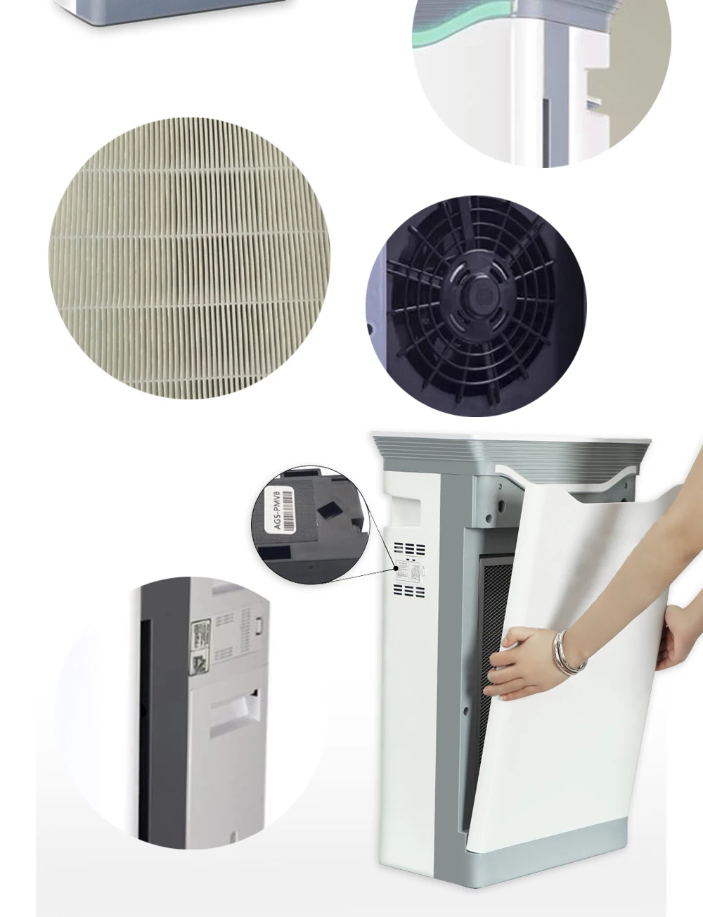 Smart Uv Lamps Hepa Air Purifier Cleaner With New 7 Stages Hepa Buy Uv Light Air Purifier Dust
