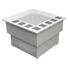 Replaceable high-efficiency air supply outlet M-EBOX matching hepa filter h13 h14