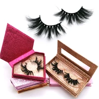 

wholesale mink eyelash custom label 25mm lshes 3d mink eyelashes private label customized diamond lash box