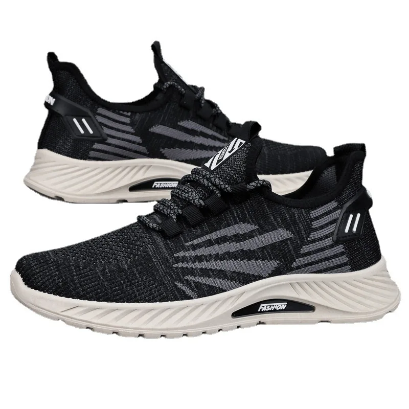 

Latest fashion cheap men athletic footwear casual sneakers comfortable sport shoes, 3 colors