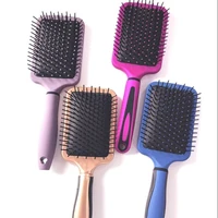 

Anti-Static Custom Logo Plastic Magic Scalp Massage Comb Salon TT Wig Detangling Hair Brush