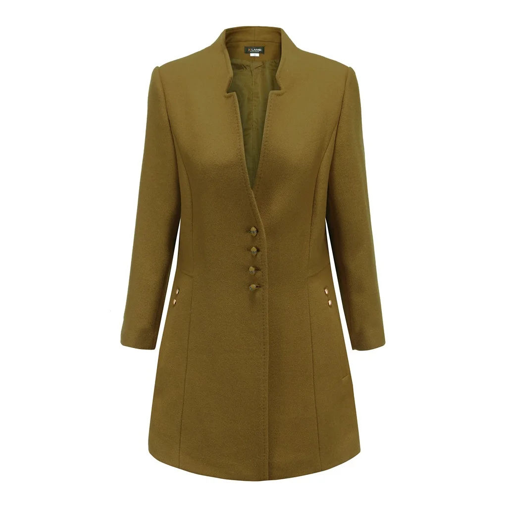 

2020 New Arrivals women Long sleeve winter warm fashion ladies coats