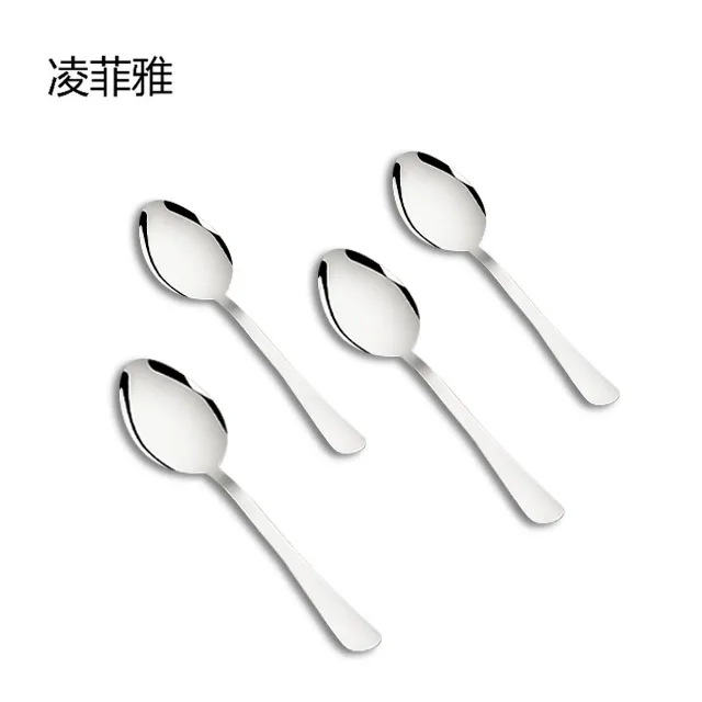 

Stainless Steel Spoon Eco-friendly Stainless Steel Spoon Coffee Tea and salad mixing Spoon, Natural