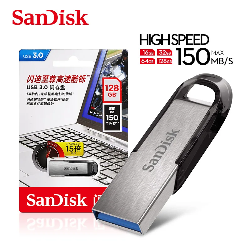 Usb 3.0 Flash Drive 128gb 64gb 32gb 16gb Flash Disk Usb3.0 High Speed